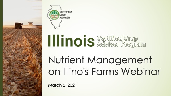 Illinois CCA Webinar - March 2nd